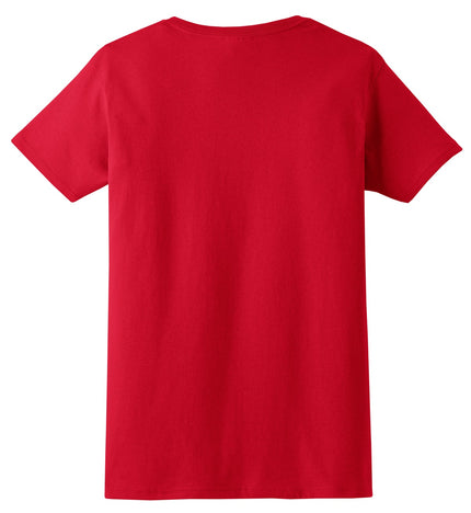 Gildan - Ladies Ultra Cotton 100% US Cotton T-Shirt. 2000L - Red