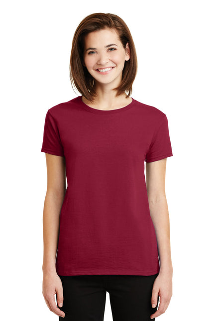 Gildan - Ladies Ultra Cotton 100% US Cotton T-Shirt. 2000L - Cardinal Red