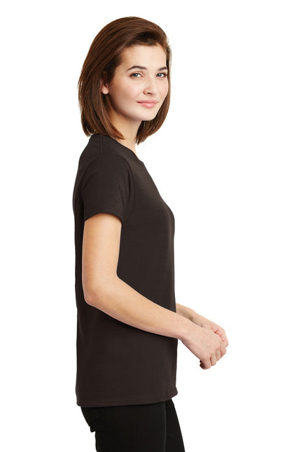 Gildan - Ladies Ultra Cotton 100% US Cotton T-Shirt. 2000L - Dark Chocolate