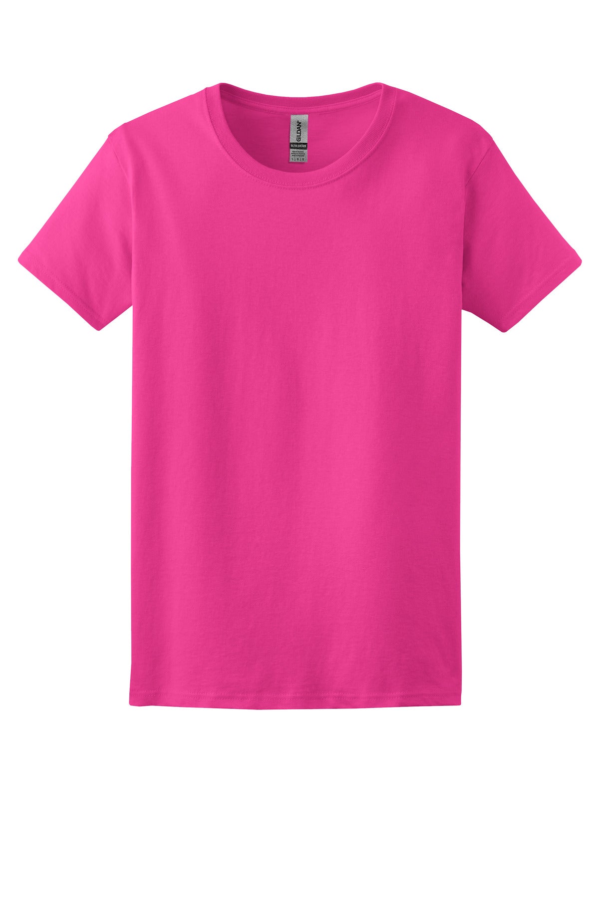 Gildan - Ladies Ultra Cotton 100% US Cotton T-Shirt. 2000L - Heliconia