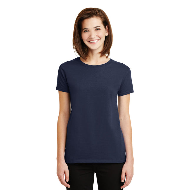Gildan - Ladies Ultra Cotton 100% US Cotton T-Shirt. 2000L - Navy