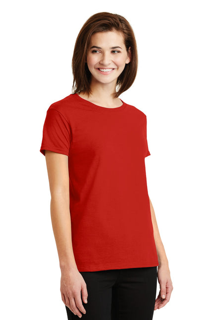 Gildan - Ladies Ultra Cotton 100% US Cotton T-Shirt. 2000L - Red