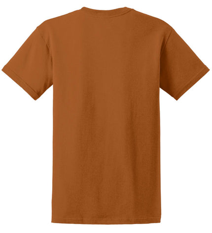 Gildan - Ultra Cotton 100% US Cotton T-Shirt. 2000 - Texas Orange