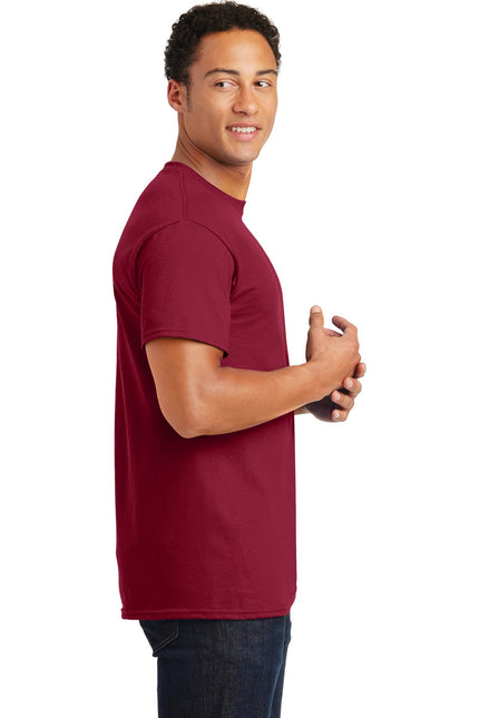 Gildan - Ultra Cotton 100% US Cotton T-Shirt. 2000 - Cardinal Red