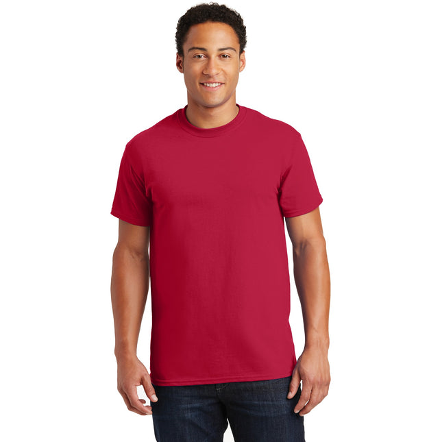 Gildan - Ultra Cotton 100% US Cotton T-Shirt. 2000 - Cherry Red