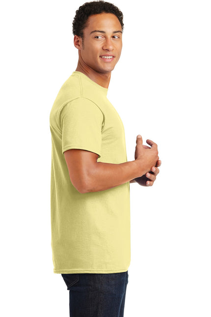 Gildan - Ultra Cotton 100% US Cotton T-Shirt. 2000 - Cornsilk