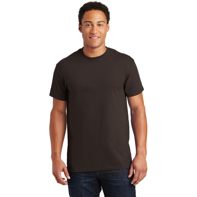 Gildan - Ultra Cotton 100% US Cotton T-Shirt. 2000 - Dark Chocolate