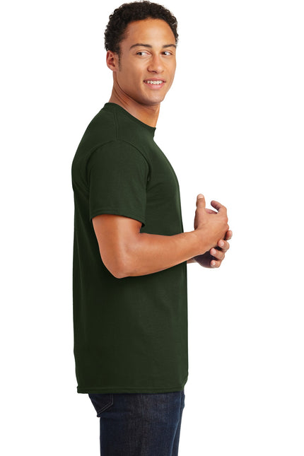 Gildan - Ultra Cotton 100% US Cotton T-Shirt. 2000 - Forest
