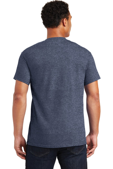Gildan - Ultra Cotton 100% US Cotton T-Shirt. 2000 - Heathered Navy
