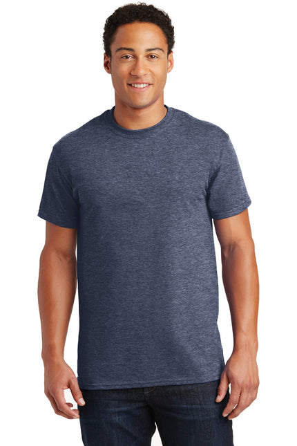 Gildan - Ultra Cotton 100% US Cotton T-Shirt. 2000 - Heathered Navy