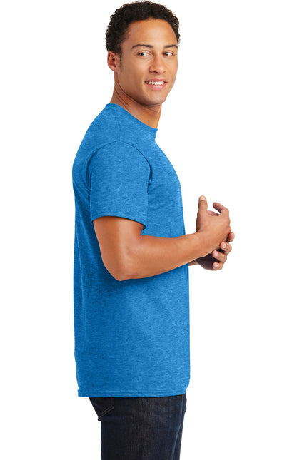 Gildan - Ultra Cotton 100% US Cotton T-Shirt. 2000 - Heathered Sapphire