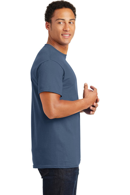 Gildan - Ultra Cotton 100% US Cotton T-Shirt. 2000 - Indigo Blue
