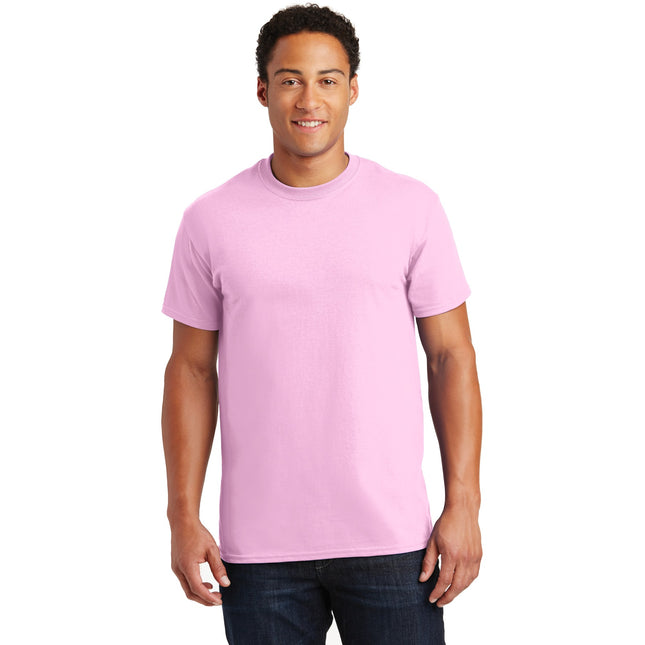 Gildan - Ultra Cotton 100% US Cotton T-Shirt. 2000 - Light Pink