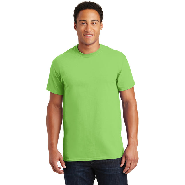 Gildan - Ultra Cotton 100% US Cotton T-Shirt. 2000 - Lime