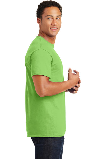 Gildan - Ultra Cotton 100% US Cotton T-Shirt. 2000 - Lime
