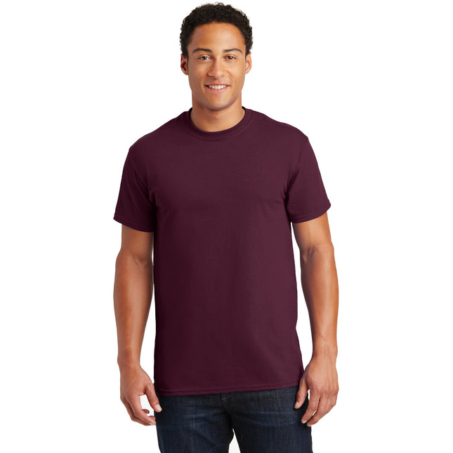 Gildan - Ultra Cotton 100% US Cotton T-Shirt. 2000 - Maroon