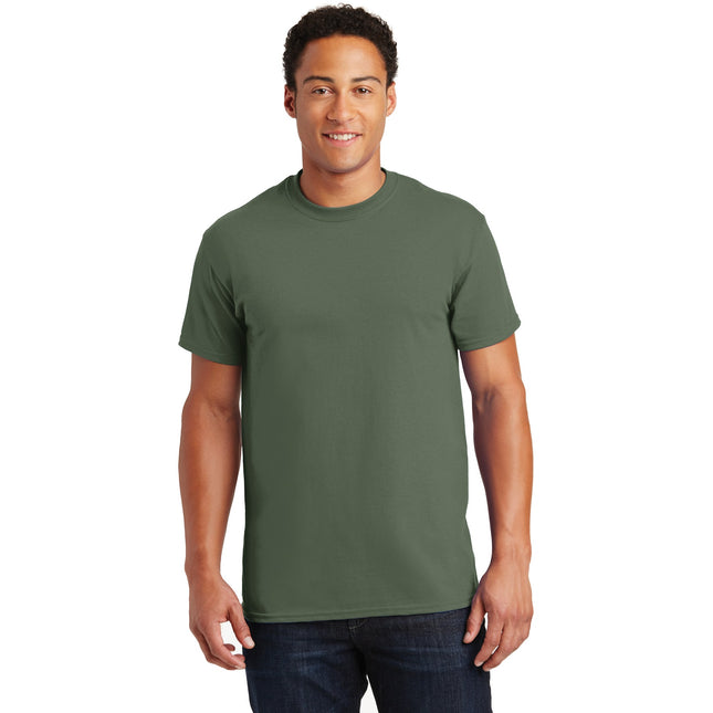 Gildan - Ultra Cotton 100% US Cotton T-Shirt. 2000 - Military Green