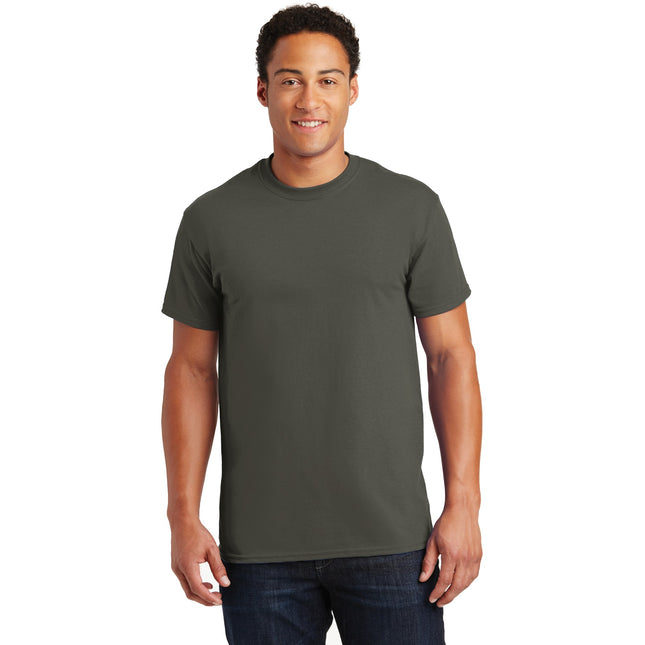 Gildan - Ultra Cotton 100% US Cotton T-Shirt. 2000 - Olive