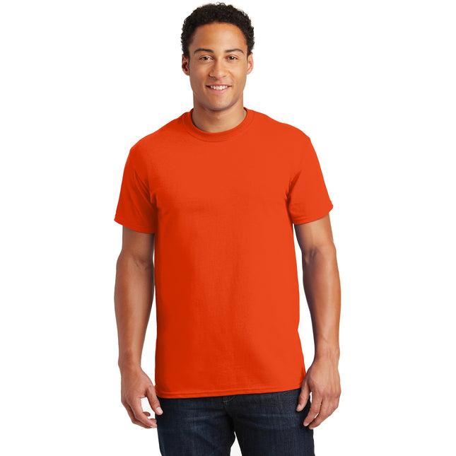 Gildan - Ultra Cotton 100% US Cotton T-Shirt. 2000 - Orange