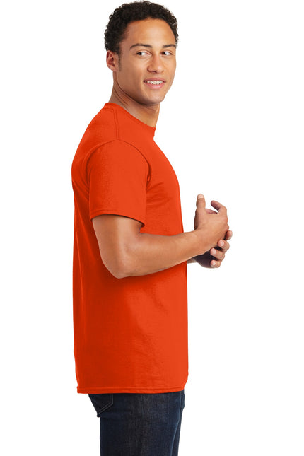 Gildan - Ultra Cotton 100% US Cotton T-Shirt. 2000 - Orange