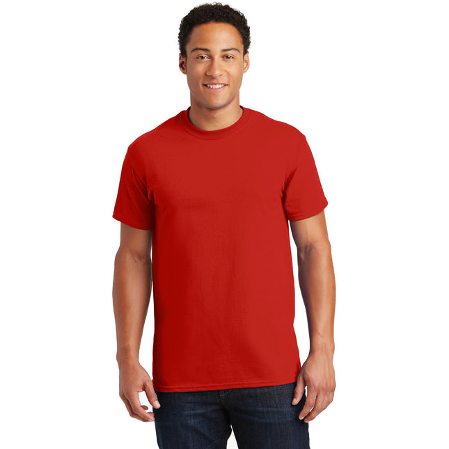 Gildan - Ultra Cotton 100% US Cotton T-Shirt. 2000 - Red