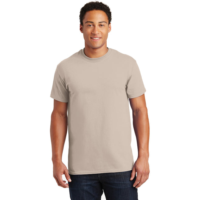 Gildan - Ultra Cotton 100% US Cotton T-Shirt. 2000 - Sand