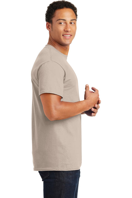 Gildan - Ultra Cotton 100% US Cotton T-Shirt. 2000 - Sand