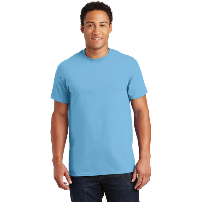 Gildan - Ultra Cotton 100% US Cotton T-Shirt. 2000 - Sky