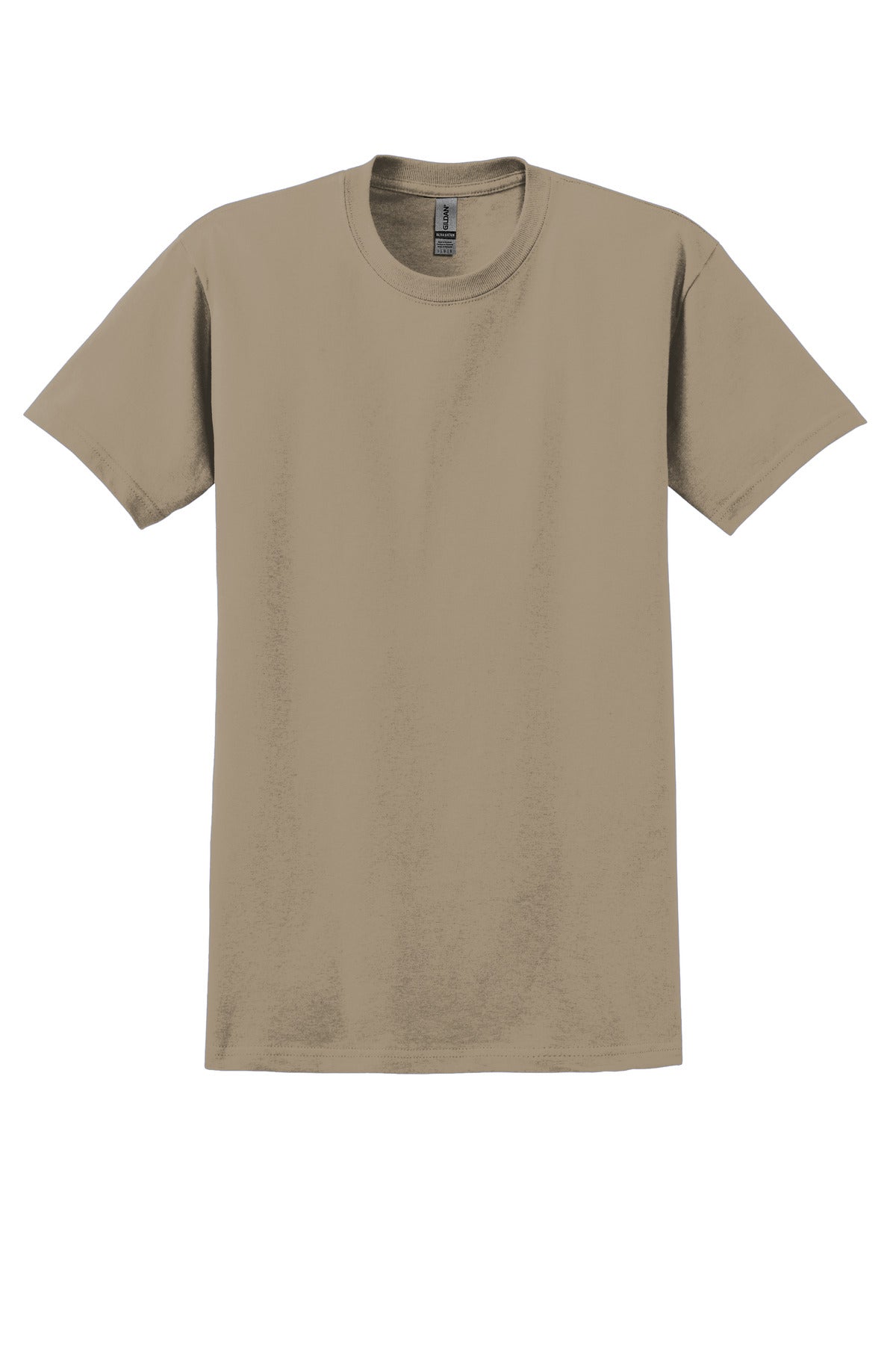 Gildan - Ultra Cotton 100% US Cotton T-Shirt. 2000 - Tan