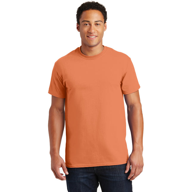 Gildan - Ultra Cotton 100% US Cotton T-Shirt. 2000 - Tangerine