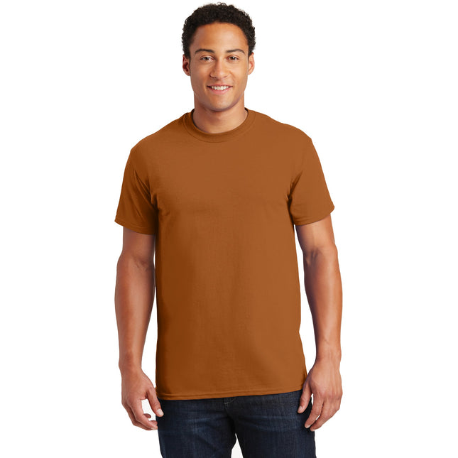 Gildan - Ultra Cotton 100% US Cotton T-Shirt. 2000 - Texas Orange