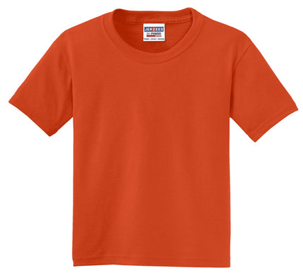 Jerzees - Youth Dri-Power 50/50 Cotton/Poly T-Shirt. 29B - Burnt Orange