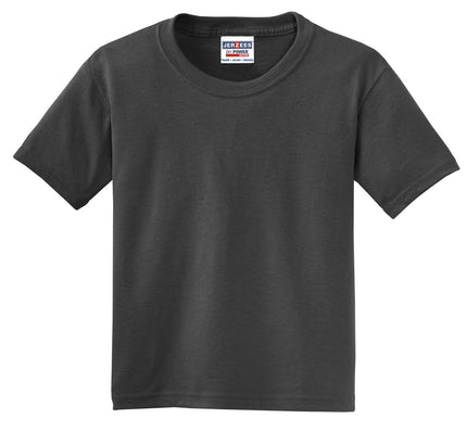 Jerzees - Youth Dri-Power 50/50 Cotton/Poly T-Shirt. 29B - Charcoal Grey