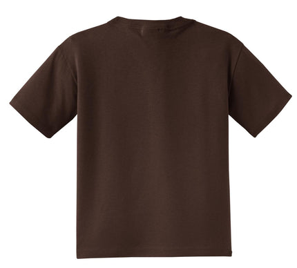 Jerzees - Youth Dri-Power 50/50 Cotton/Poly T-Shirt. 29B - Chocolate