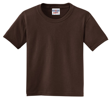 Jerzees - Youth Dri-Power 50/50 Cotton/Poly T-Shirt. 29B - Chocolate