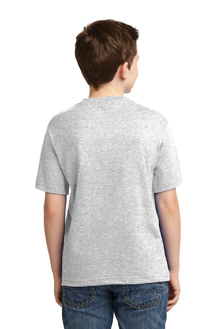 Jerzees - Youth Dri-Power 50/50 Cotton/Poly T-Shirt. 29B - Ash
