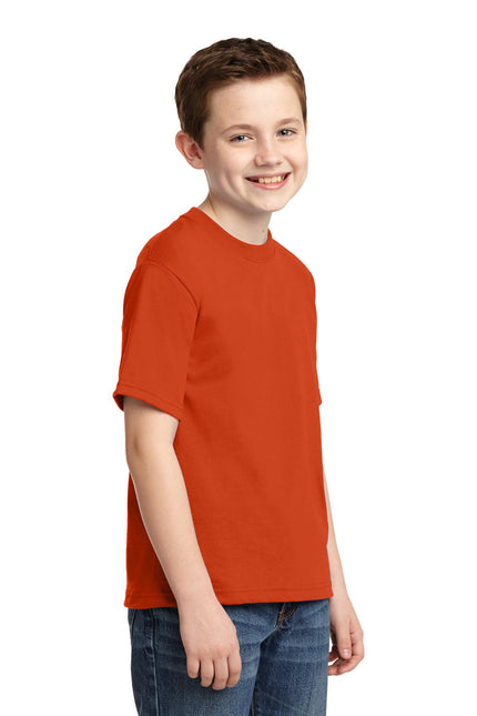 Jerzees - Youth Dri-Power 50/50 Cotton/Poly T-Shirt. 29B - Burnt Orange