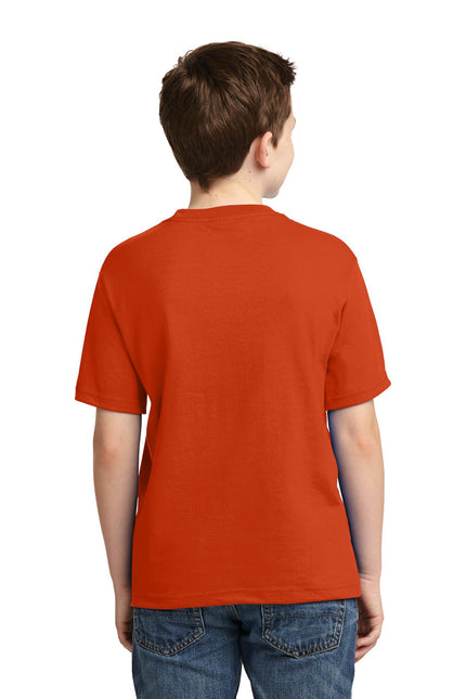 Jerzees - Youth Dri-Power 50/50 Cotton/Poly T-Shirt. 29B - Burnt Orange