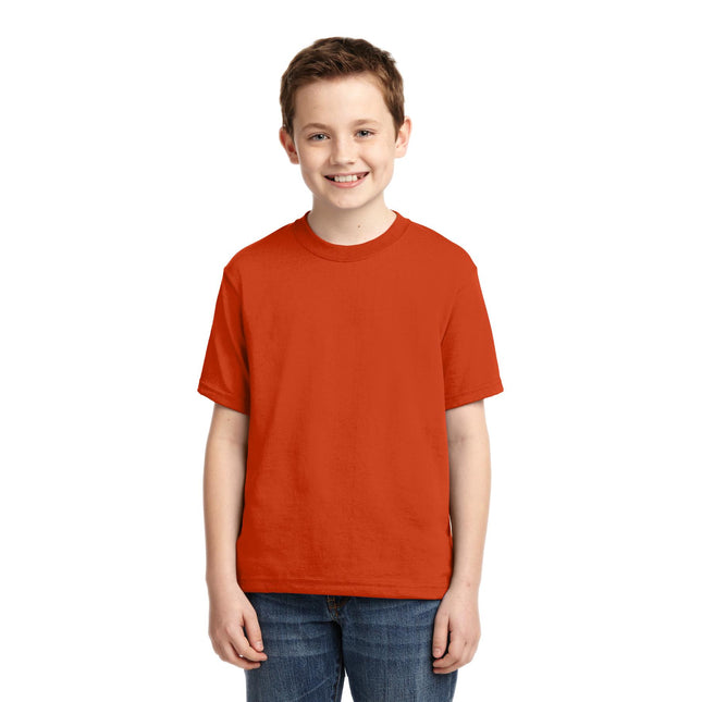 Jerzees - Youth Dri-Power 50/50 Cotton/Poly T-Shirt. 29B - Burnt Orange
