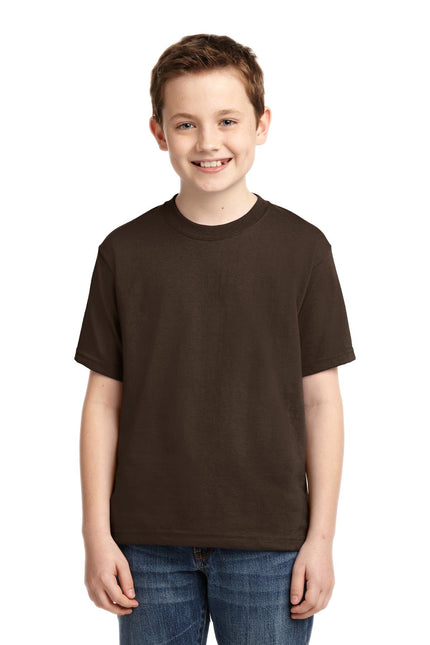 Jerzees - Youth Dri-Power 50/50 Cotton/Poly T-Shirt. 29B - Chocolate