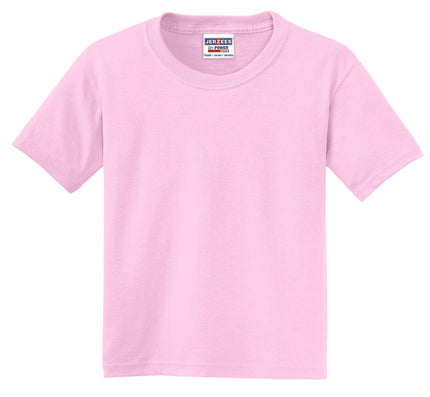Jerzees - Youth Dri-Power 50/50 Cotton/Poly T-Shirt. 29B - Classic Pink