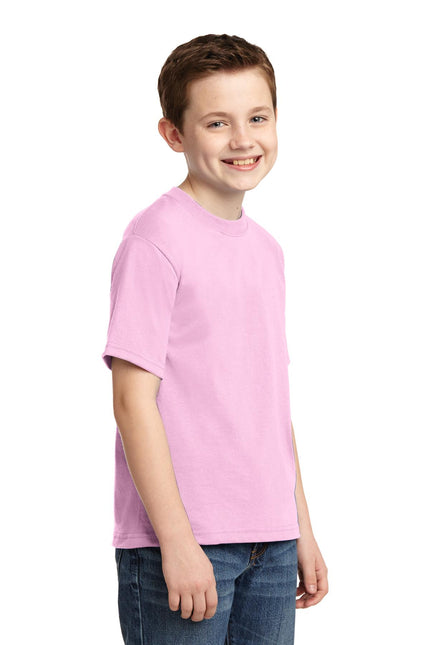 Jerzees - Youth Dri-Power 50/50 Cotton/Poly T-Shirt. 29B - Classic Pink
