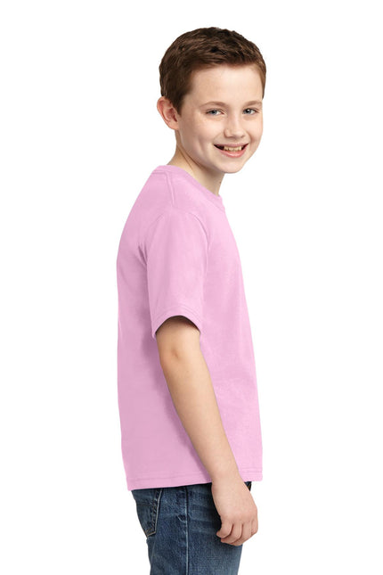 Jerzees - Youth Dri-Power 50/50 Cotton/Poly T-Shirt. 29B - Classic Pink