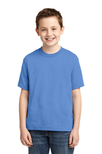 Jerzees - Youth Dri-Power 50/50 Cotton/Poly T-Shirt. 29B - Columbia Blue