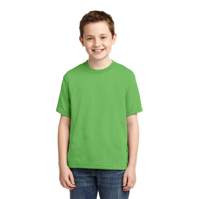 Jerzees - Youth Dri-Power 50/50 Cotton/Poly T-Shirt. 29B - Kiwi
