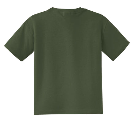 Jerzees - Youth Dri-Power 50/50 Cotton/Poly T-Shirt. 29B - Military Green