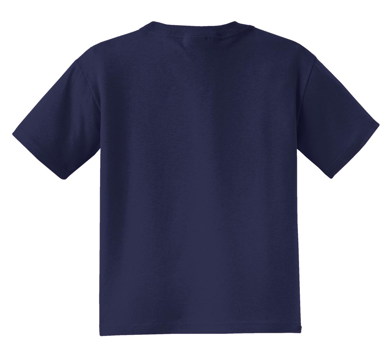 Jerzees - Youth Dri-Power 50/50 Cotton/Poly T-Shirt. 29B - Navy