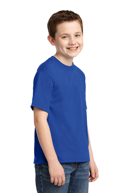 Jerzees - Youth Dri-Power 50/50 Cotton/Poly T-Shirt. 29B - Royal