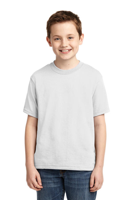 Jerzees - Youth Dri-Power 50/50 Cotton/Poly T-Shirt. 29B - White
