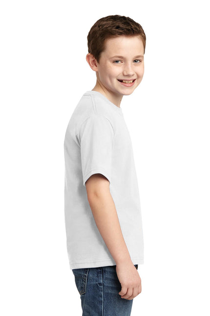 Jerzees - Youth Dri-Power 50/50 Cotton/Poly T-Shirt. 29B - White